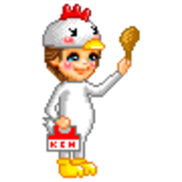 Chicken Suit — cartoon emoji for Slack & Discord (Discord)