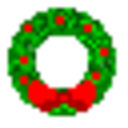 Xmas Wreath 2 — christmas emoji for Slack & Discord