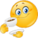 Sip Tea — smiley emoji for Slack & Discord