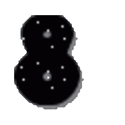 Snowman Winking Smile — cartoon emoji for Slack & Discord (Discord)