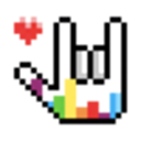 Rainbow Rock — rainbow emoji for Slack & Discord