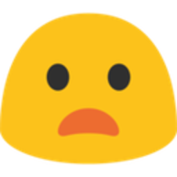 Blob Frowning — emotion emoji for Slack & Discord (Discord)