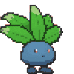Oddish — pokemon emoji for Slack & Discord (Discord)
