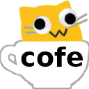 Meow Googlycofecup — cartoon emoji for Slack & Discord