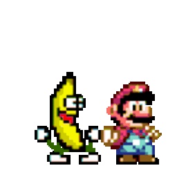 Mario Banana Dancing — mario emoji for Slack & Discord (Discord)