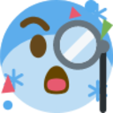 Zany Monocle — cartoon emoji for Slack & Discord