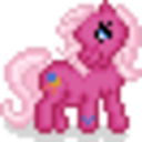 Pink Pony — cartoon emoji for Slack & Discord