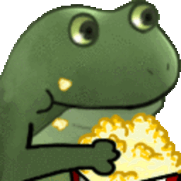 Worry Popcorn — frog emoji for Slack & Discord (Discord)