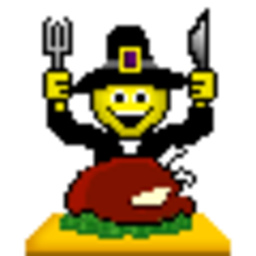 Thanksgiving 2 — cartoon emoji for Slack & Discord (Discord)