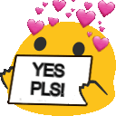 Blob Yespls — cartoon emoji for Slack & Discord