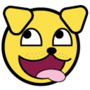 Awesome Dog — cartoon emoji for Slack & Discord