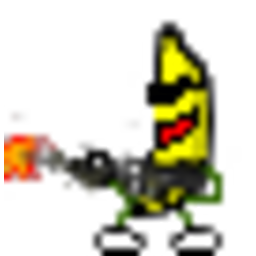 Banana Gun — cartoon emoji for Slack & Discord (Discord)