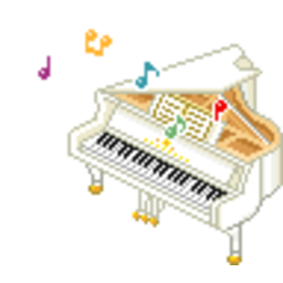 Grand Piano 3 — cartoon emoji for Slack & Discord (Discord)