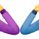 Elbow Bump — hand-gesture emoji for Slack & Discord