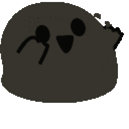 Slow Goth Party Blob — cartoon emoji for Slack & Discord (Discord)