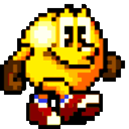 Pacman Walking — cartoon emoji for Slack & Discord (Discord)