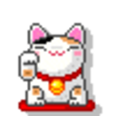 Goodluck Cat — pixel-art emoji for Slack & Discord