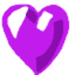 Purple Heart Blub — purple emoji for Slack & Discord (Discord)