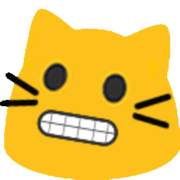 Meow Grimace — cartoon emoji for Slack & Discord (Discord)