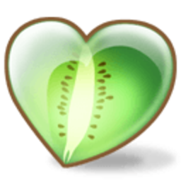 Kiwi Heart 2 — kiwi emoji for Slack & Discord (Discord)