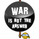 War Is Not The Answer — symbol emoji for Slack & Discord