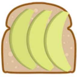 Avocado Toast — food emoji for Slack & Discord (Discord)