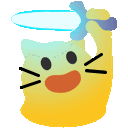 Meow Heroglow — cartoon emoji for Slack & Discord