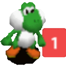 1ping Yoshi — cartoon emoji for Slack & Discord (Discord)