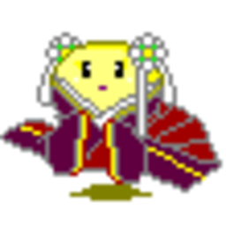 Flower Kimono — cartoon emoji for Slack & Discord (Discord)