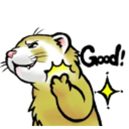 Ferret Good — ferret emoji for Slack & Discord (Discord)