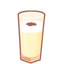 Brandy Eggnog — drink emoji for Slack & Discord