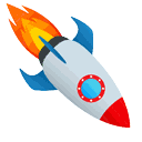 Rocketsinking — rocket emoji for Slack & Discord