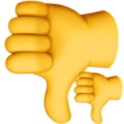 Metathumbsdown — emoji emoji for Slack & Discord (Discord)