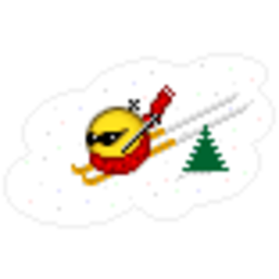 Ski — cartoon emoji for Slack & Discord (Discord)