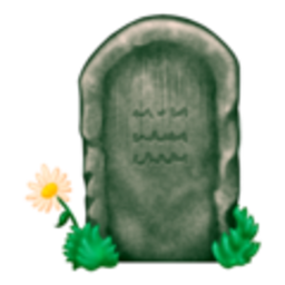 Stone — tombstone emoji for Slack & Discord (Discord)