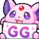 Espeon Goodgame — cartoon emoji for Slack & Discord