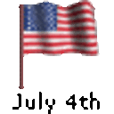 4th July — flag emoji for Slack & Discord