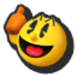 Pacman Thumbsup — cartoon emoji for Slack & Discord (Discord)