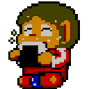 Alex Kidd Lunch Jp — cartoon emoji for Slack & Discord