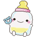 Baby Bottle 3 — baby emoji for Slack & Discord