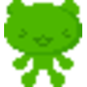 Green Gummy Bear — cute emoji for Slack & Discord