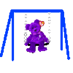 Beaniebaby Swing — cartoon emoji for Slack & Discord (Discord)