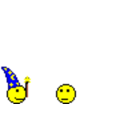 Wizard Hat Star Magic — cartoon emoji for Slack & Discord (Discord)