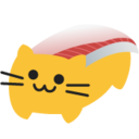 Meow Sushihamachi — cartoon emoji for Slack & Discord
