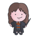 Hermionegranger — cartoon emoji for Slack & Discord