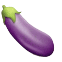 Eggplant Bounce — food emoji for Slack & Discord