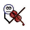 Violin 3 — cartoon emoji for Slack & Discord