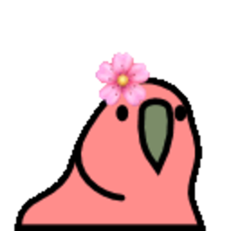 Flower Parrot — cartoon emoji for Slack & Discord (Discord)