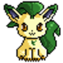 Leafeon Wink — cartoon emoji for Slack & Discord
