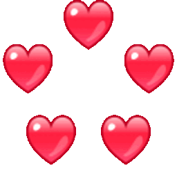 Revolving Hearts — heart emoji for Slack & Discord (Discord)